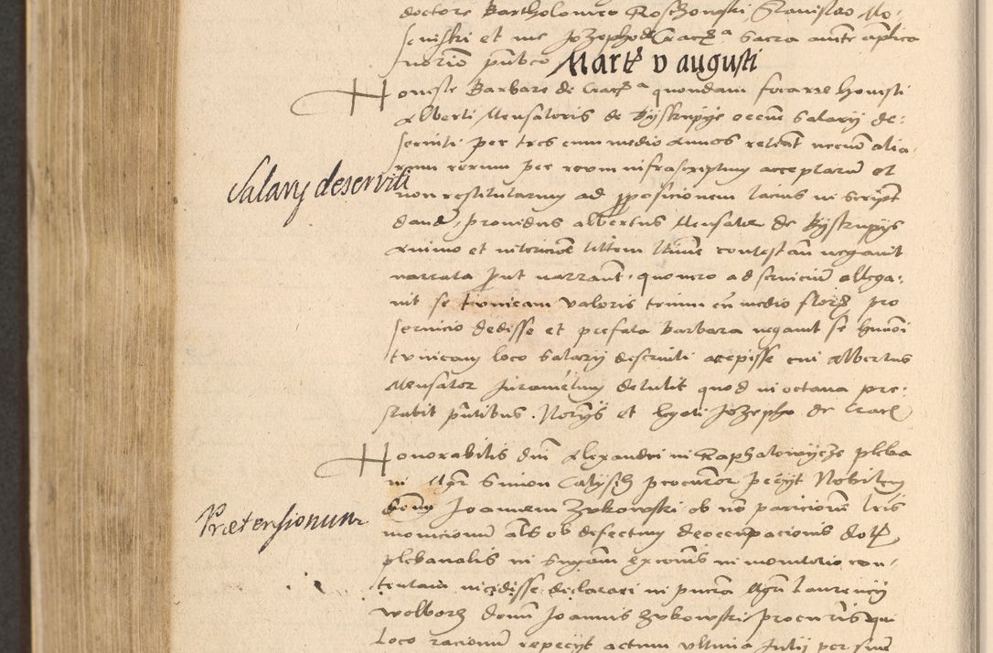 Zdjęcie nr 766 dla obiektu archiwalnego: Acta actorum coram reverendo patre domino Nicolao Bedlenski scholastico vicarioque in spiritualibus gernerali Cracoviensi ad annum Domini millesimum quingentesimum tricesimum septimum, cuius indicio est decima, pontificatus sanctissimi in Christo patris et domini nostri domini Pauli divina providencia papr tercii, anno tercio, feliciter continuantur