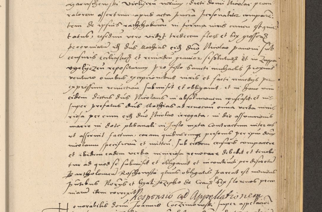 Zdjęcie nr 767 dla obiektu archiwalnego: Acta actorum coram reverendo patre domino Nicolao Bedlenski scholastico vicarioque in spiritualibus gernerali Cracoviensi ad annum Domini millesimum quingentesimum tricesimum septimum, cuius indicio est decima, pontificatus sanctissimi in Christo patris et domini nostri domini Pauli divina providencia papr tercii, anno tercio, feliciter continuantur