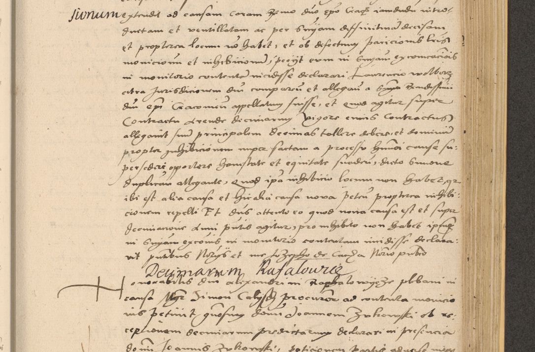 Zdjęcie nr 763 dla obiektu archiwalnego: Acta actorum coram reverendo patre domino Nicolao Bedlenski scholastico vicarioque in spiritualibus gernerali Cracoviensi ad annum Domini millesimum quingentesimum tricesimum septimum, cuius indicio est decima, pontificatus sanctissimi in Christo patris et domini nostri domini Pauli divina providencia papr tercii, anno tercio, feliciter continuantur