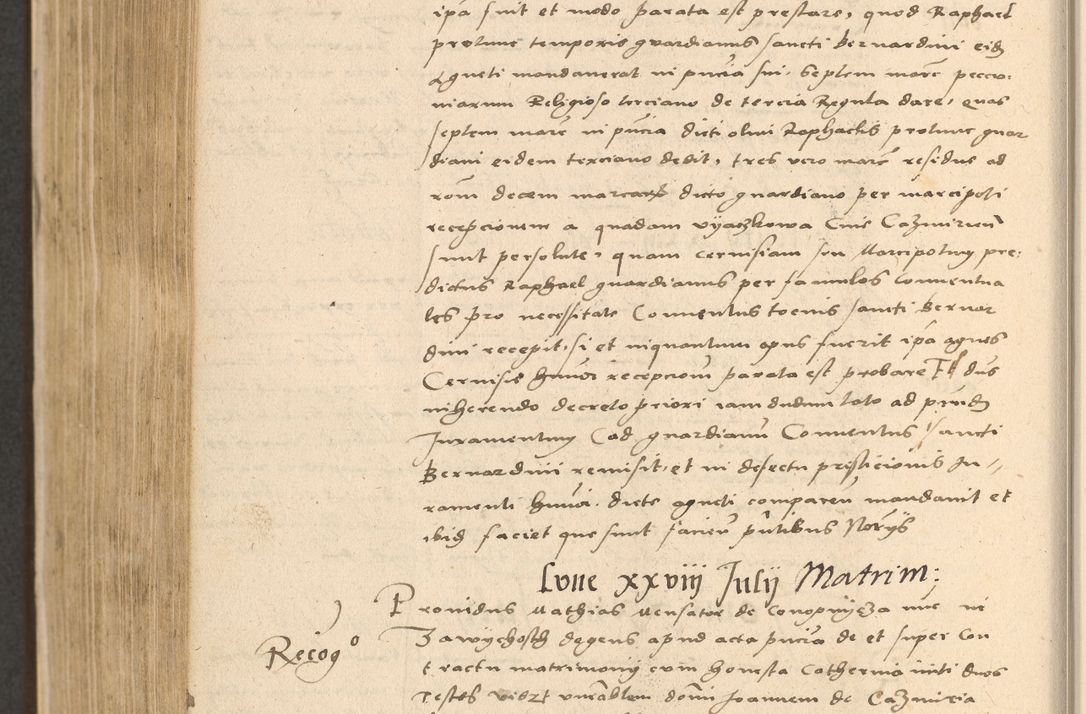 Zdjęcie nr 760 dla obiektu archiwalnego: Acta actorum coram reverendo patre domino Nicolao Bedlenski scholastico vicarioque in spiritualibus gernerali Cracoviensi ad annum Domini millesimum quingentesimum tricesimum septimum, cuius indicio est decima, pontificatus sanctissimi in Christo patris et domini nostri domini Pauli divina providencia papr tercii, anno tercio, feliciter continuantur