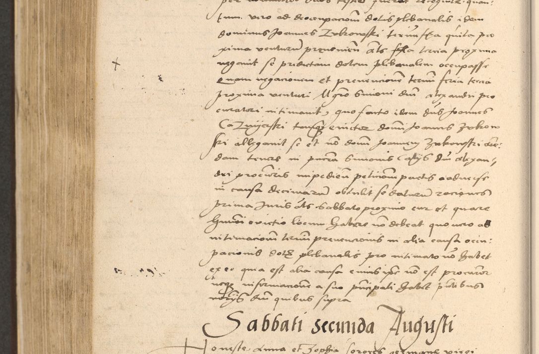 Zdjęcie nr 764 dla obiektu archiwalnego: Acta actorum coram reverendo patre domino Nicolao Bedlenski scholastico vicarioque in spiritualibus gernerali Cracoviensi ad annum Domini millesimum quingentesimum tricesimum septimum, cuius indicio est decima, pontificatus sanctissimi in Christo patris et domini nostri domini Pauli divina providencia papr tercii, anno tercio, feliciter continuantur