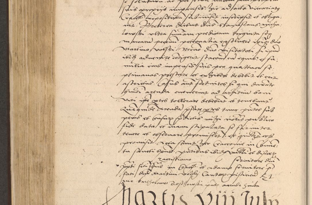 Zdjęcie nr 744 dla obiektu archiwalnego: Acta actorum coram reverendo patre domino Nicolao Bedlenski scholastico vicarioque in spiritualibus gernerali Cracoviensi ad annum Domini millesimum quingentesimum tricesimum septimum, cuius indicio est decima, pontificatus sanctissimi in Christo patris et domini nostri domini Pauli divina providencia papr tercii, anno tercio, feliciter continuantur