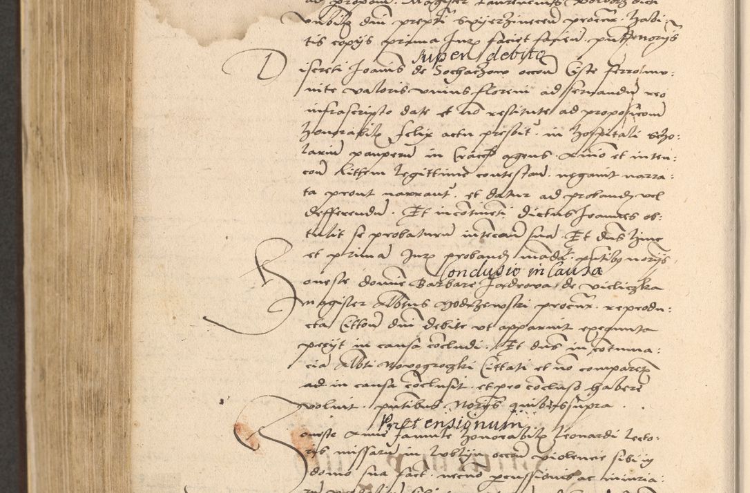 Zdjęcie nr 742 dla obiektu archiwalnego: Acta actorum coram reverendo patre domino Nicolao Bedlenski scholastico vicarioque in spiritualibus gernerali Cracoviensi ad annum Domini millesimum quingentesimum tricesimum septimum, cuius indicio est decima, pontificatus sanctissimi in Christo patris et domini nostri domini Pauli divina providencia papr tercii, anno tercio, feliciter continuantur