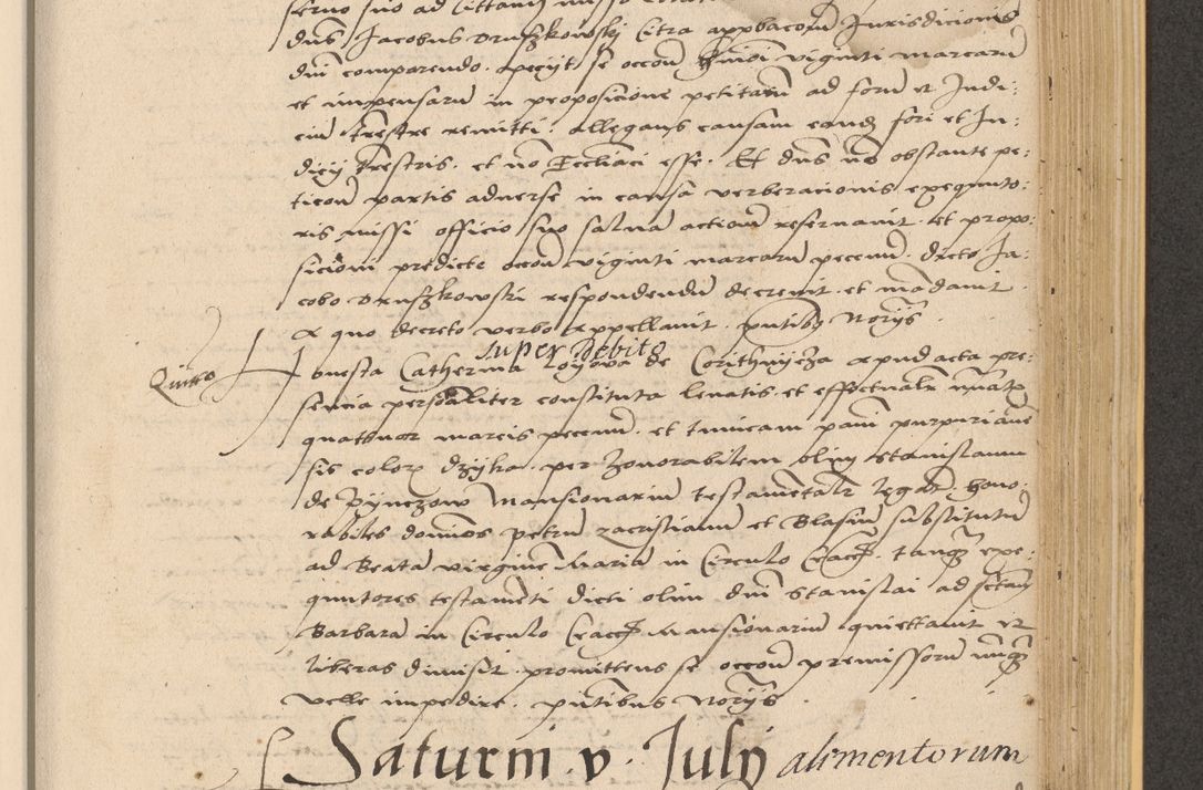 Zdjęcie nr 741 dla obiektu archiwalnego: Acta actorum coram reverendo patre domino Nicolao Bedlenski scholastico vicarioque in spiritualibus gernerali Cracoviensi ad annum Domini millesimum quingentesimum tricesimum septimum, cuius indicio est decima, pontificatus sanctissimi in Christo patris et domini nostri domini Pauli divina providencia papr tercii, anno tercio, feliciter continuantur