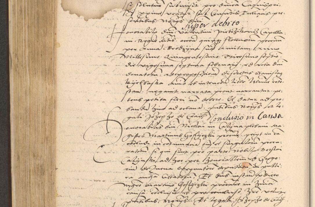 Zdjęcie nr 738 dla obiektu archiwalnego: Acta actorum coram reverendo patre domino Nicolao Bedlenski scholastico vicarioque in spiritualibus gernerali Cracoviensi ad annum Domini millesimum quingentesimum tricesimum septimum, cuius indicio est decima, pontificatus sanctissimi in Christo patris et domini nostri domini Pauli divina providencia papr tercii, anno tercio, feliciter continuantur