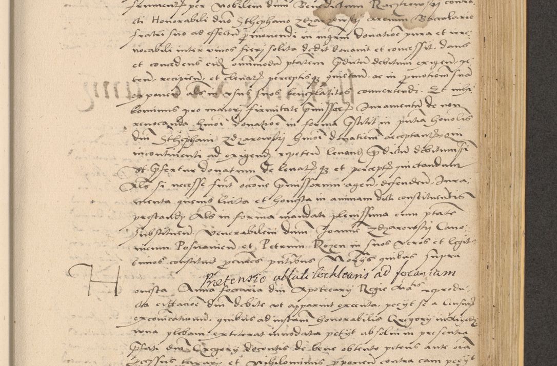 Zdjęcie nr 727 dla obiektu archiwalnego: Acta actorum coram reverendo patre domino Nicolao Bedlenski scholastico vicarioque in spiritualibus gernerali Cracoviensi ad annum Domini millesimum quingentesimum tricesimum septimum, cuius indicio est decima, pontificatus sanctissimi in Christo patris et domini nostri domini Pauli divina providencia papr tercii, anno tercio, feliciter continuantur