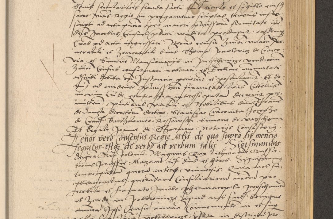 Zdjęcie nr 725 dla obiektu archiwalnego: Acta actorum coram reverendo patre domino Nicolao Bedlenski scholastico vicarioque in spiritualibus gernerali Cracoviensi ad annum Domini millesimum quingentesimum tricesimum septimum, cuius indicio est decima, pontificatus sanctissimi in Christo patris et domini nostri domini Pauli divina providencia papr tercii, anno tercio, feliciter continuantur