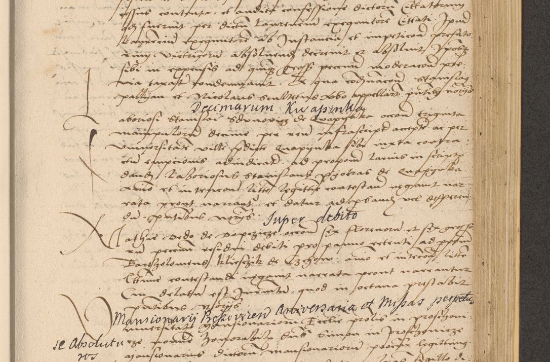 Zdjęcie nr 719 dla obiektu archiwalnego: Acta actorum coram reverendo patre domino Nicolao Bedlenski scholastico vicarioque in spiritualibus gernerali Cracoviensi ad annum Domini millesimum quingentesimum tricesimum septimum, cuius indicio est decima, pontificatus sanctissimi in Christo patris et domini nostri domini Pauli divina providencia papr tercii, anno tercio, feliciter continuantur