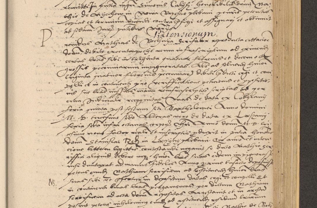 Zdjęcie nr 715 dla obiektu archiwalnego: Acta actorum coram reverendo patre domino Nicolao Bedlenski scholastico vicarioque in spiritualibus gernerali Cracoviensi ad annum Domini millesimum quingentesimum tricesimum septimum, cuius indicio est decima, pontificatus sanctissimi in Christo patris et domini nostri domini Pauli divina providencia papr tercii, anno tercio, feliciter continuantur