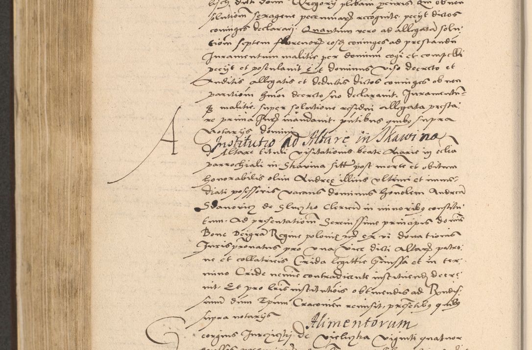 Zdjęcie nr 712 dla obiektu archiwalnego: Acta actorum coram reverendo patre domino Nicolao Bedlenski scholastico vicarioque in spiritualibus gernerali Cracoviensi ad annum Domini millesimum quingentesimum tricesimum septimum, cuius indicio est decima, pontificatus sanctissimi in Christo patris et domini nostri domini Pauli divina providencia papr tercii, anno tercio, feliciter continuantur