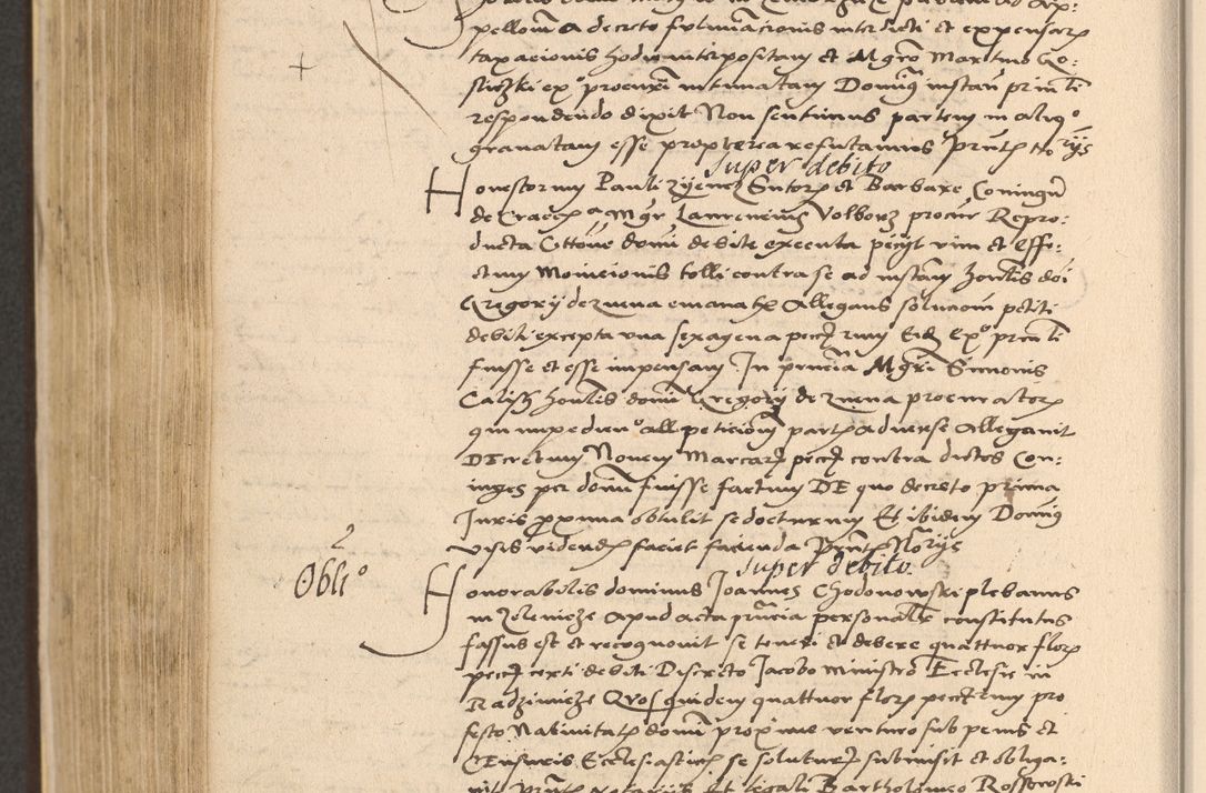Zdjęcie nr 708 dla obiektu archiwalnego: Acta actorum coram reverendo patre domino Nicolao Bedlenski scholastico vicarioque in spiritualibus gernerali Cracoviensi ad annum Domini millesimum quingentesimum tricesimum septimum, cuius indicio est decima, pontificatus sanctissimi in Christo patris et domini nostri domini Pauli divina providencia papr tercii, anno tercio, feliciter continuantur