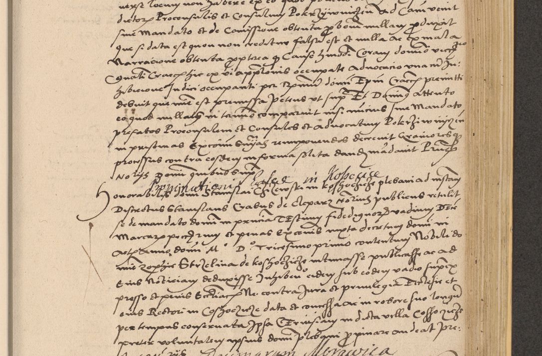 Zdjęcie nr 709 dla obiektu archiwalnego: Acta actorum coram reverendo patre domino Nicolao Bedlenski scholastico vicarioque in spiritualibus gernerali Cracoviensi ad annum Domini millesimum quingentesimum tricesimum septimum, cuius indicio est decima, pontificatus sanctissimi in Christo patris et domini nostri domini Pauli divina providencia papr tercii, anno tercio, feliciter continuantur
