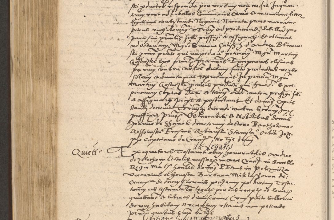 Zdjęcie nr 700 dla obiektu archiwalnego: Acta actorum coram reverendo patre domino Nicolao Bedlenski scholastico vicarioque in spiritualibus gernerali Cracoviensi ad annum Domini millesimum quingentesimum tricesimum septimum, cuius indicio est decima, pontificatus sanctissimi in Christo patris et domini nostri domini Pauli divina providencia papr tercii, anno tercio, feliciter continuantur