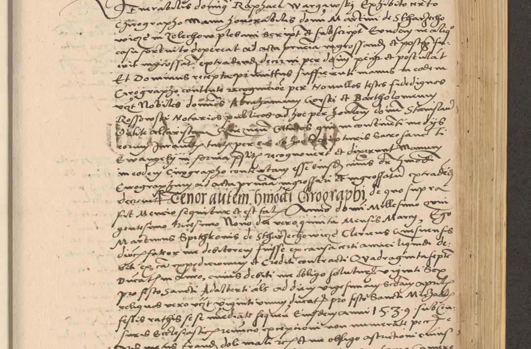 Zdjęcie nr 689 dla obiektu archiwalnego: Acta actorum coram reverendo patre domino Nicolao Bedlenski scholastico vicarioque in spiritualibus gernerali Cracoviensi ad annum Domini millesimum quingentesimum tricesimum septimum, cuius indicio est decima, pontificatus sanctissimi in Christo patris et domini nostri domini Pauli divina providencia papr tercii, anno tercio, feliciter continuantur