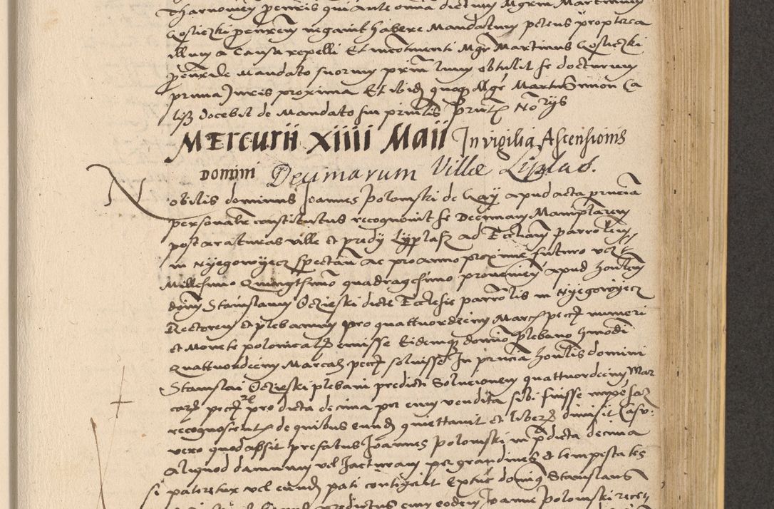 Zdjęcie nr 687 dla obiektu archiwalnego: Acta actorum coram reverendo patre domino Nicolao Bedlenski scholastico vicarioque in spiritualibus gernerali Cracoviensi ad annum Domini millesimum quingentesimum tricesimum septimum, cuius indicio est decima, pontificatus sanctissimi in Christo patris et domini nostri domini Pauli divina providencia papr tercii, anno tercio, feliciter continuantur