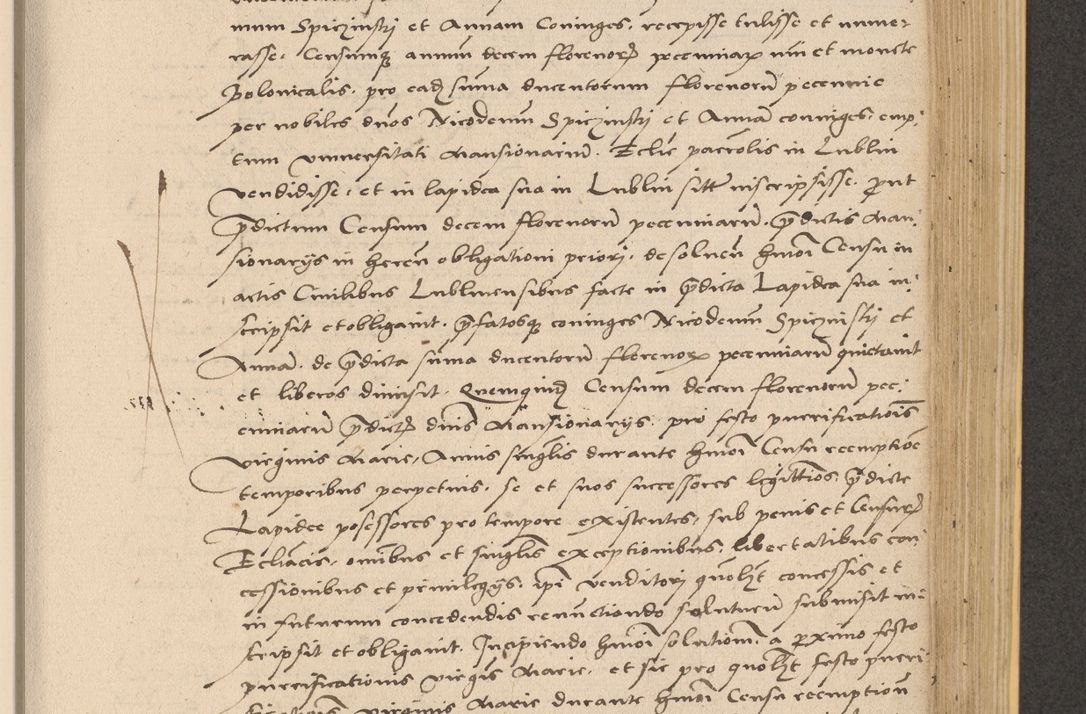 Zdjęcie nr 681 dla obiektu archiwalnego: Acta actorum coram reverendo patre domino Nicolao Bedlenski scholastico vicarioque in spiritualibus gernerali Cracoviensi ad annum Domini millesimum quingentesimum tricesimum septimum, cuius indicio est decima, pontificatus sanctissimi in Christo patris et domini nostri domini Pauli divina providencia papr tercii, anno tercio, feliciter continuantur