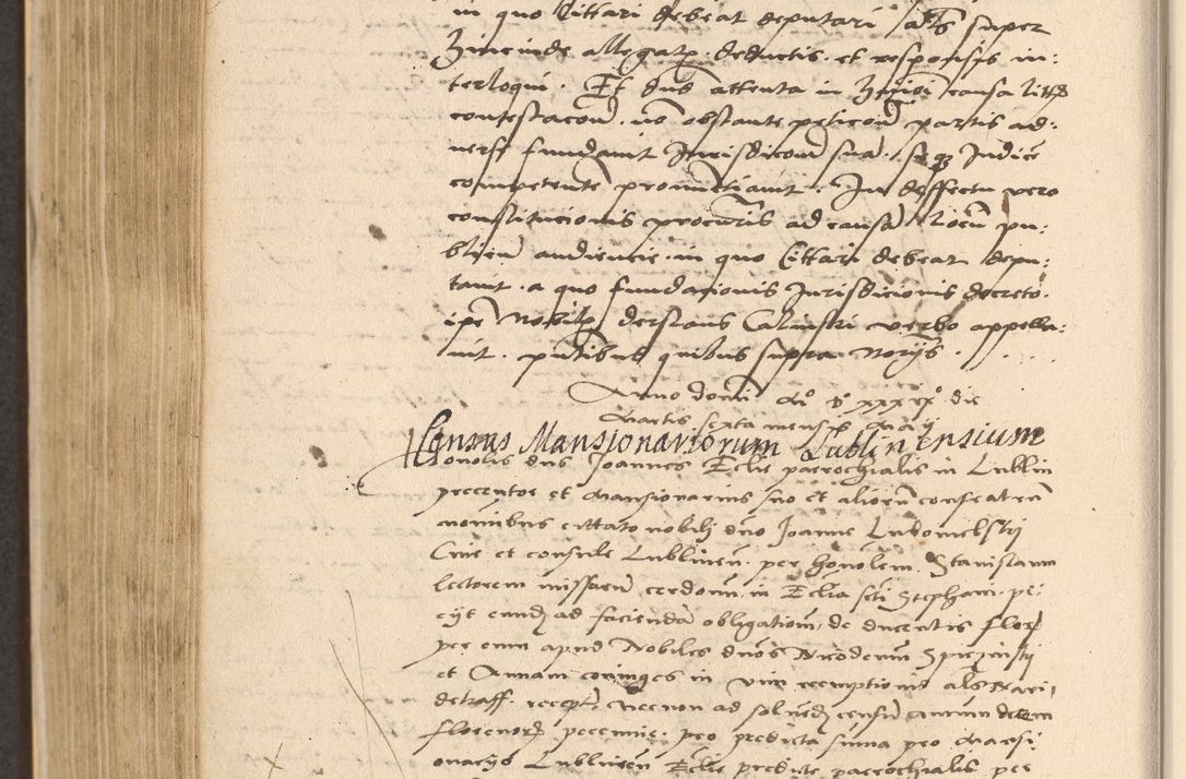 Zdjęcie nr 680 dla obiektu archiwalnego: Acta actorum coram reverendo patre domino Nicolao Bedlenski scholastico vicarioque in spiritualibus gernerali Cracoviensi ad annum Domini millesimum quingentesimum tricesimum septimum, cuius indicio est decima, pontificatus sanctissimi in Christo patris et domini nostri domini Pauli divina providencia papr tercii, anno tercio, feliciter continuantur