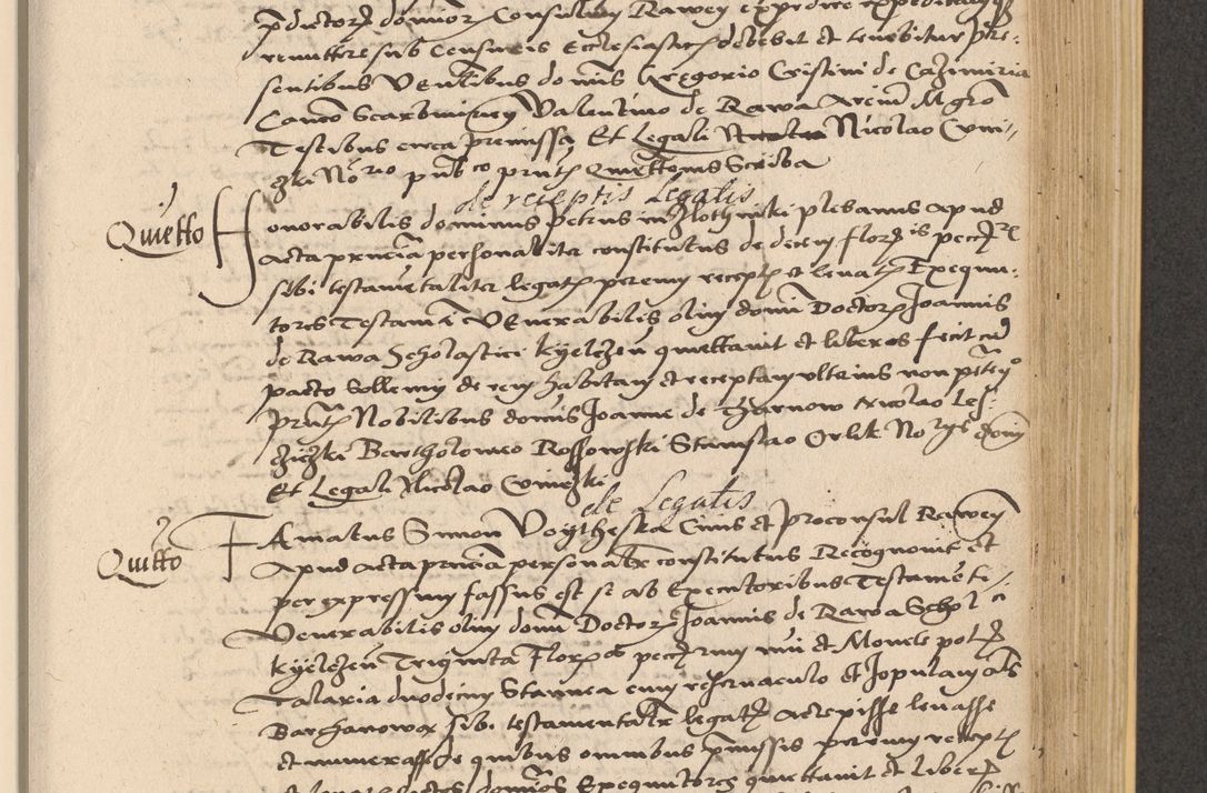 Zdjęcie nr 675 dla obiektu archiwalnego: Acta actorum coram reverendo patre domino Nicolao Bedlenski scholastico vicarioque in spiritualibus gernerali Cracoviensi ad annum Domini millesimum quingentesimum tricesimum septimum, cuius indicio est decima, pontificatus sanctissimi in Christo patris et domini nostri domini Pauli divina providencia papr tercii, anno tercio, feliciter continuantur