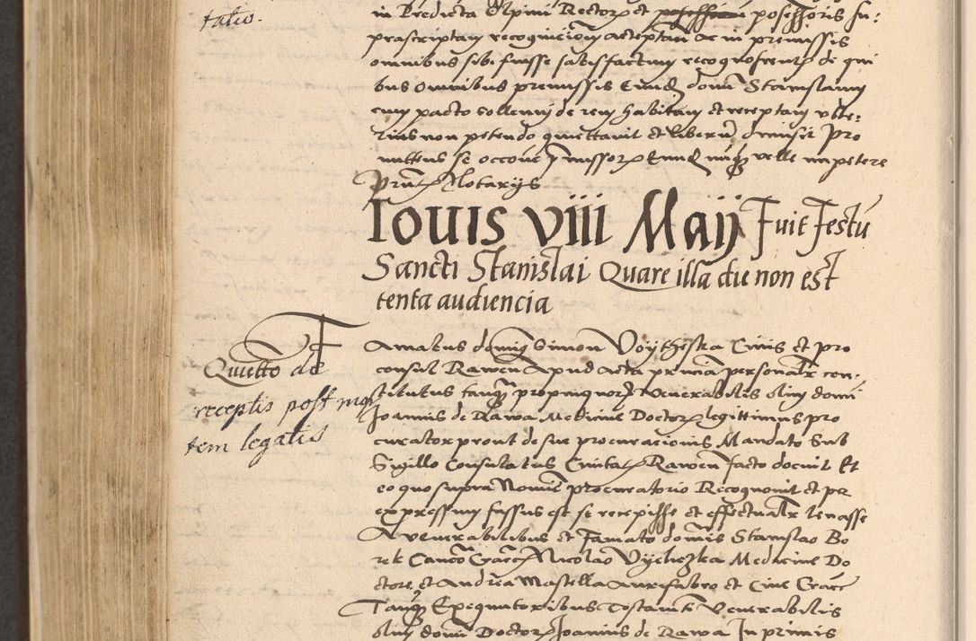 Zdjęcie nr 674 dla obiektu archiwalnego: Acta actorum coram reverendo patre domino Nicolao Bedlenski scholastico vicarioque in spiritualibus gernerali Cracoviensi ad annum Domini millesimum quingentesimum tricesimum septimum, cuius indicio est decima, pontificatus sanctissimi in Christo patris et domini nostri domini Pauli divina providencia papr tercii, anno tercio, feliciter continuantur