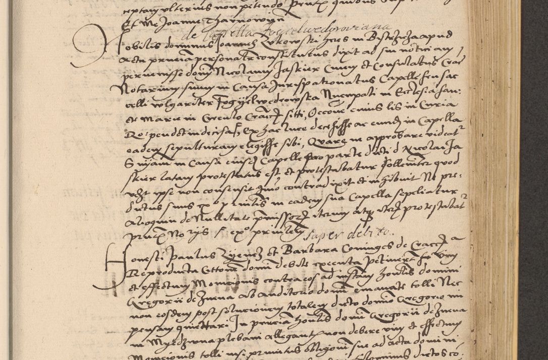 Zdjęcie nr 663 dla obiektu archiwalnego: Acta actorum coram reverendo patre domino Nicolao Bedlenski scholastico vicarioque in spiritualibus gernerali Cracoviensi ad annum Domini millesimum quingentesimum tricesimum septimum, cuius indicio est decima, pontificatus sanctissimi in Christo patris et domini nostri domini Pauli divina providencia papr tercii, anno tercio, feliciter continuantur
