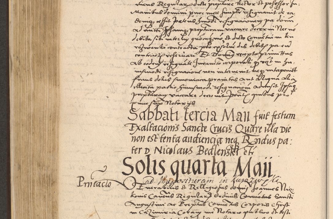Zdjęcie nr 664 dla obiektu archiwalnego: Acta actorum coram reverendo patre domino Nicolao Bedlenski scholastico vicarioque in spiritualibus gernerali Cracoviensi ad annum Domini millesimum quingentesimum tricesimum septimum, cuius indicio est decima, pontificatus sanctissimi in Christo patris et domini nostri domini Pauli divina providencia papr tercii, anno tercio, feliciter continuantur