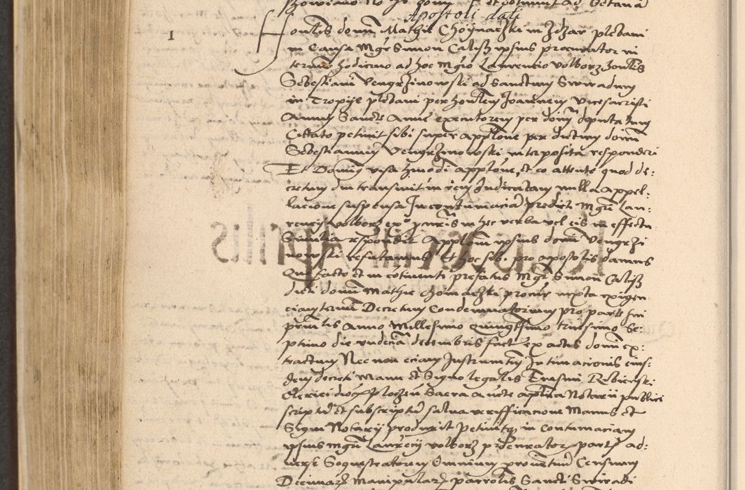 Zdjęcie nr 660 dla obiektu archiwalnego: Acta actorum coram reverendo patre domino Nicolao Bedlenski scholastico vicarioque in spiritualibus gernerali Cracoviensi ad annum Domini millesimum quingentesimum tricesimum septimum, cuius indicio est decima, pontificatus sanctissimi in Christo patris et domini nostri domini Pauli divina providencia papr tercii, anno tercio, feliciter continuantur