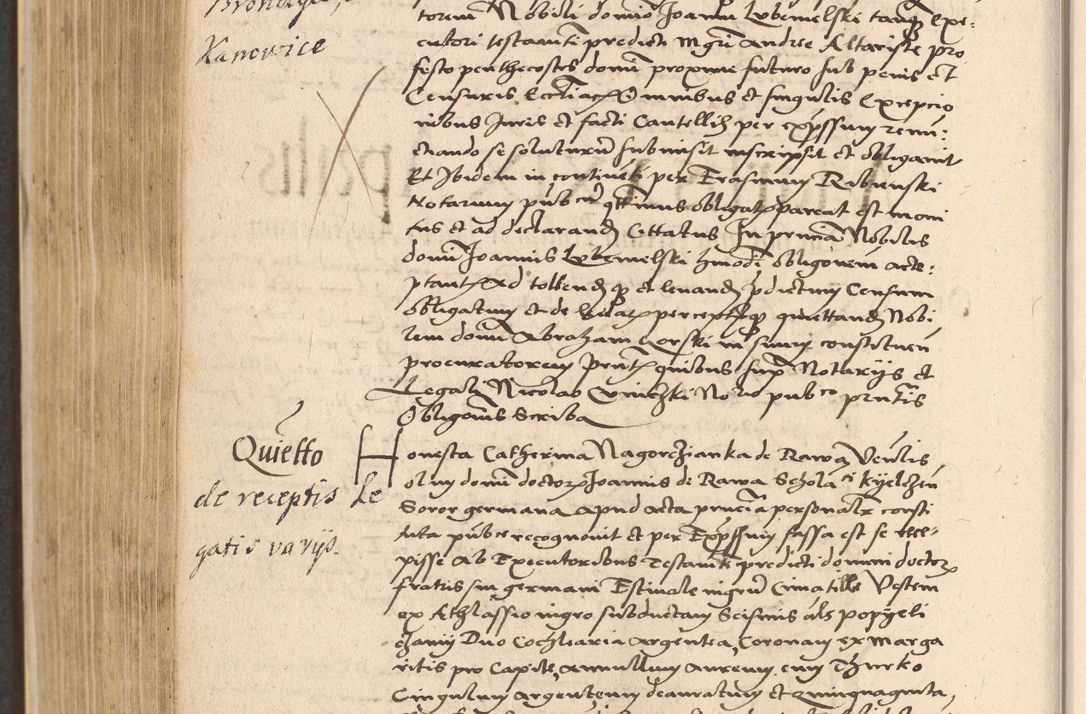 Zdjęcie nr 662 dla obiektu archiwalnego: Acta actorum coram reverendo patre domino Nicolao Bedlenski scholastico vicarioque in spiritualibus gernerali Cracoviensi ad annum Domini millesimum quingentesimum tricesimum septimum, cuius indicio est decima, pontificatus sanctissimi in Christo patris et domini nostri domini Pauli divina providencia papr tercii, anno tercio, feliciter continuantur