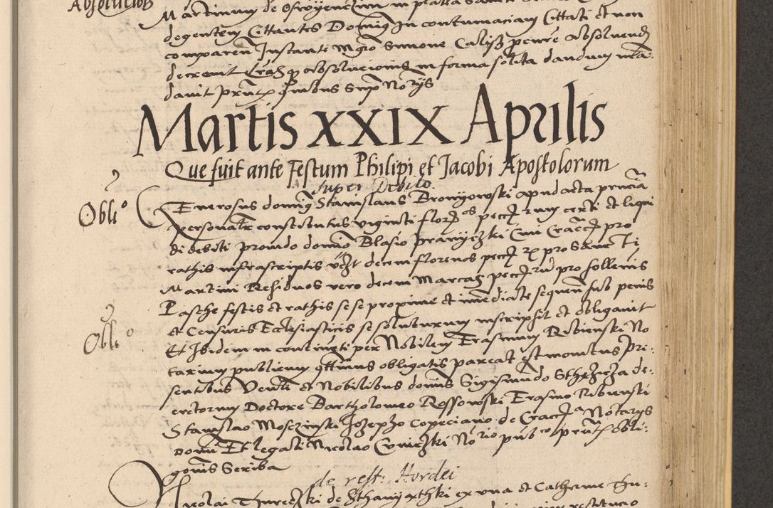Zdjęcie nr 661 dla obiektu archiwalnego: Acta actorum coram reverendo patre domino Nicolao Bedlenski scholastico vicarioque in spiritualibus gernerali Cracoviensi ad annum Domini millesimum quingentesimum tricesimum septimum, cuius indicio est decima, pontificatus sanctissimi in Christo patris et domini nostri domini Pauli divina providencia papr tercii, anno tercio, feliciter continuantur
