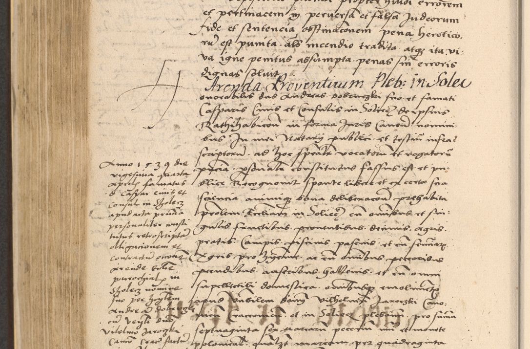 Zdjęcie nr 654 dla obiektu archiwalnego: Acta actorum coram reverendo patre domino Nicolao Bedlenski scholastico vicarioque in spiritualibus gernerali Cracoviensi ad annum Domini millesimum quingentesimum tricesimum septimum, cuius indicio est decima, pontificatus sanctissimi in Christo patris et domini nostri domini Pauli divina providencia papr tercii, anno tercio, feliciter continuantur