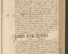 Zdjęcie nr 647 dla obiektu archiwalnego: Acta actorum coram reverendo patre domino Nicolao Bedlenski scholastico vicarioque in spiritualibus gernerali Cracoviensi ad annum Domini millesimum quingentesimum tricesimum septimum, cuius indicio est decima, pontificatus sanctissimi in Christo patris et domini nostri domini Pauli divina providencia papr tercii, anno tercio, feliciter continuantur