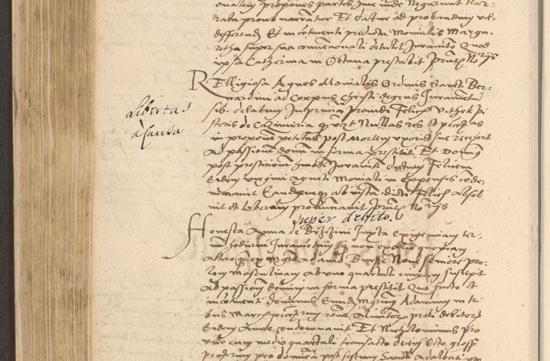 Zdjęcie nr 648 dla obiektu archiwalnego: Acta actorum coram reverendo patre domino Nicolao Bedlenski scholastico vicarioque in spiritualibus gernerali Cracoviensi ad annum Domini millesimum quingentesimum tricesimum septimum, cuius indicio est decima, pontificatus sanctissimi in Christo patris et domini nostri domini Pauli divina providencia papr tercii, anno tercio, feliciter continuantur