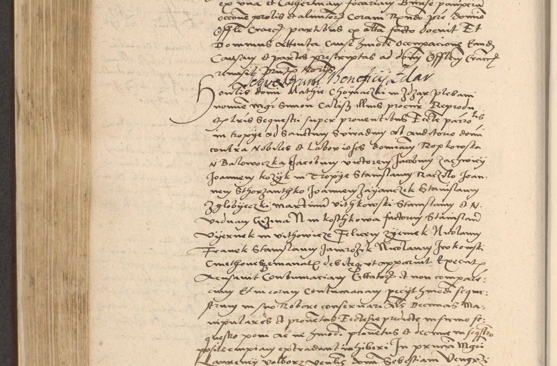 Zdjęcie nr 636 dla obiektu archiwalnego: Acta actorum coram reverendo patre domino Nicolao Bedlenski scholastico vicarioque in spiritualibus gernerali Cracoviensi ad annum Domini millesimum quingentesimum tricesimum septimum, cuius indicio est decima, pontificatus sanctissimi in Christo patris et domini nostri domini Pauli divina providencia papr tercii, anno tercio, feliciter continuantur