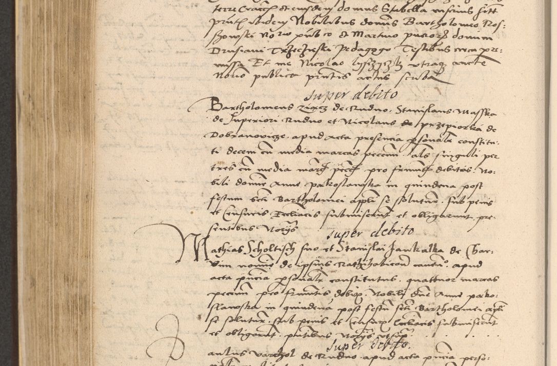 Zdjęcie nr 632 dla obiektu archiwalnego: Acta actorum coram reverendo patre domino Nicolao Bedlenski scholastico vicarioque in spiritualibus gernerali Cracoviensi ad annum Domini millesimum quingentesimum tricesimum septimum, cuius indicio est decima, pontificatus sanctissimi in Christo patris et domini nostri domini Pauli divina providencia papr tercii, anno tercio, feliciter continuantur
