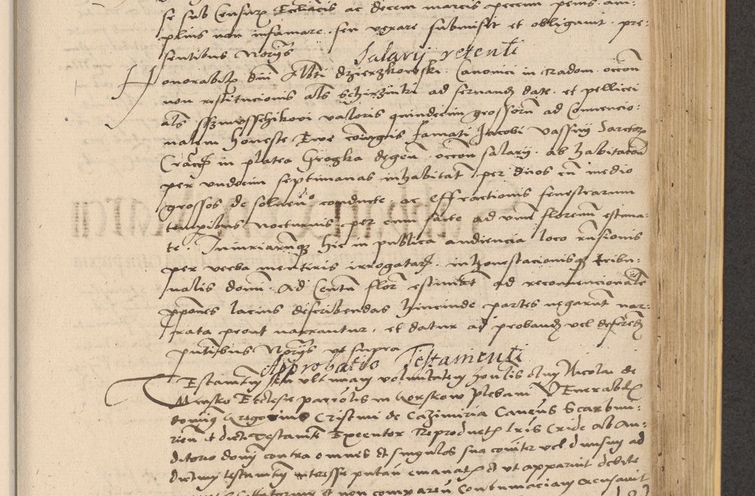 Zdjęcie nr 633 dla obiektu archiwalnego: Acta actorum coram reverendo patre domino Nicolao Bedlenski scholastico vicarioque in spiritualibus gernerali Cracoviensi ad annum Domini millesimum quingentesimum tricesimum septimum, cuius indicio est decima, pontificatus sanctissimi in Christo patris et domini nostri domini Pauli divina providencia papr tercii, anno tercio, feliciter continuantur