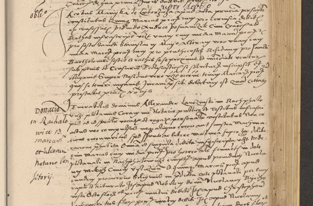 Zdjęcie nr 631 dla obiektu archiwalnego: Acta actorum coram reverendo patre domino Nicolao Bedlenski scholastico vicarioque in spiritualibus gernerali Cracoviensi ad annum Domini millesimum quingentesimum tricesimum septimum, cuius indicio est decima, pontificatus sanctissimi in Christo patris et domini nostri domini Pauli divina providencia papr tercii, anno tercio, feliciter continuantur