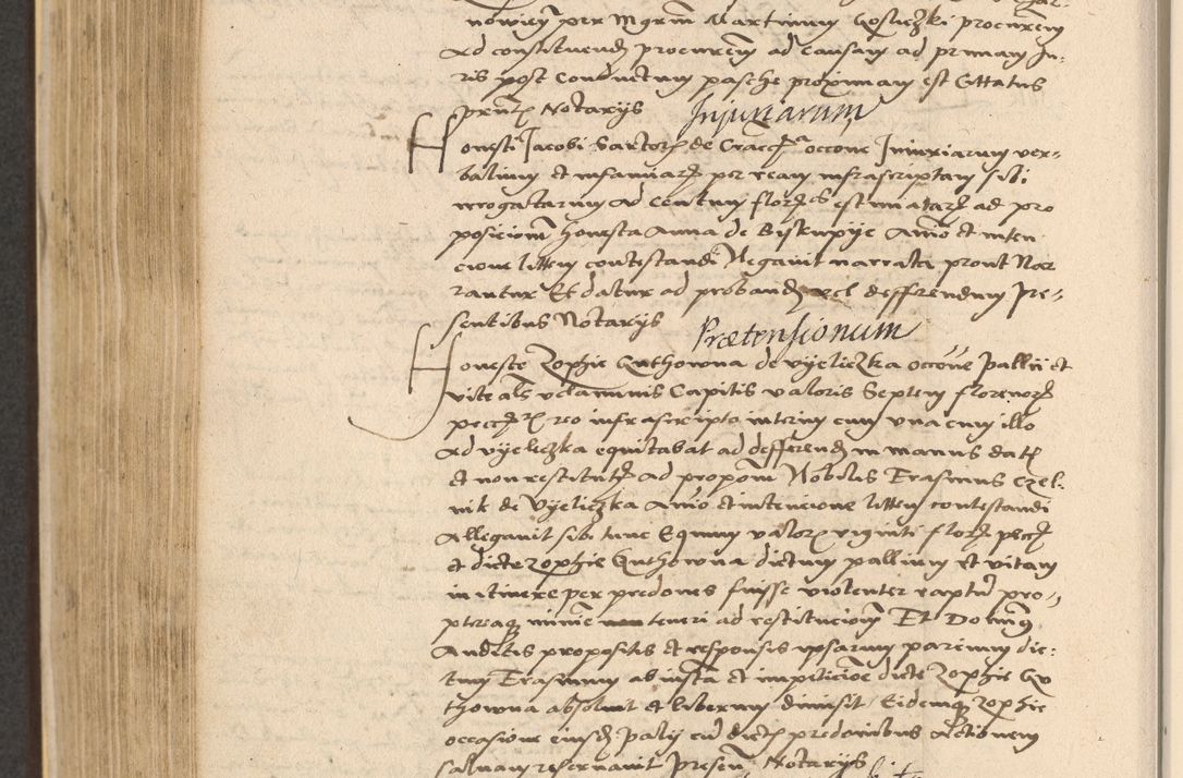 Zdjęcie nr 630 dla obiektu archiwalnego: Acta actorum coram reverendo patre domino Nicolao Bedlenski scholastico vicarioque in spiritualibus gernerali Cracoviensi ad annum Domini millesimum quingentesimum tricesimum septimum, cuius indicio est decima, pontificatus sanctissimi in Christo patris et domini nostri domini Pauli divina providencia papr tercii, anno tercio, feliciter continuantur