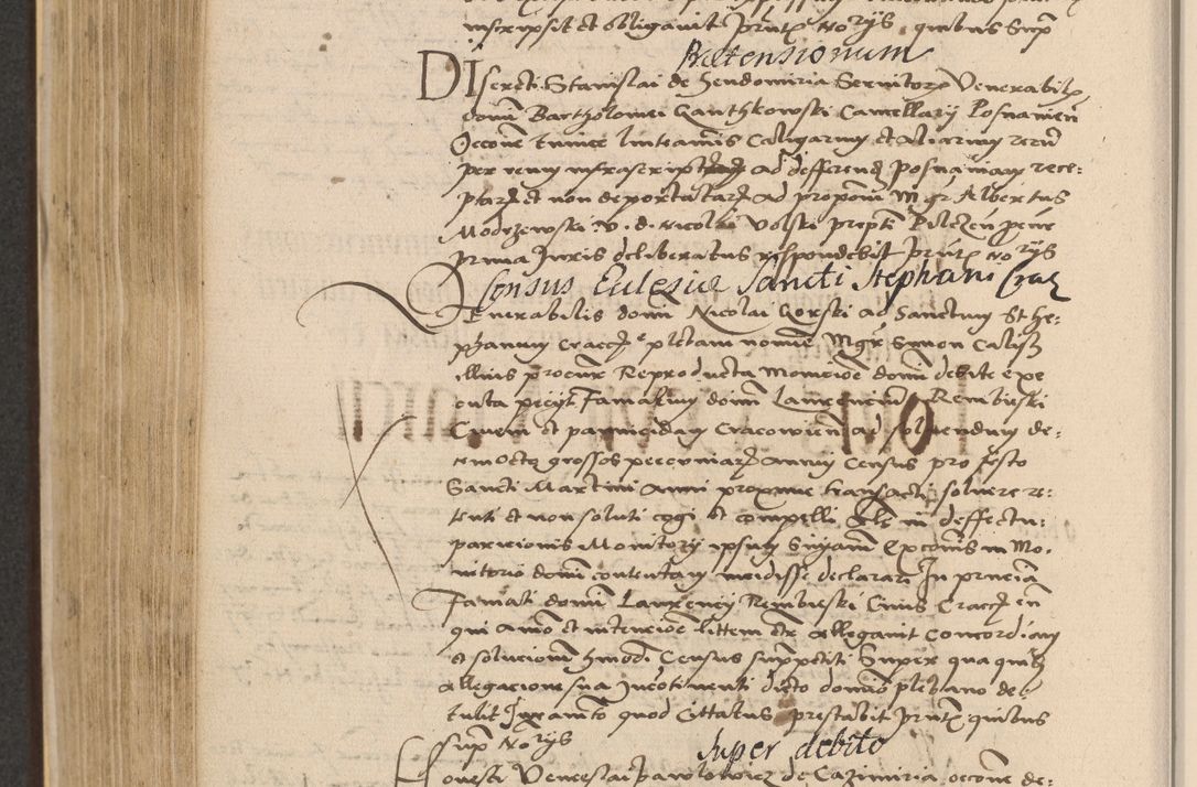 Zdjęcie nr 628 dla obiektu archiwalnego: Acta actorum coram reverendo patre domino Nicolao Bedlenski scholastico vicarioque in spiritualibus gernerali Cracoviensi ad annum Domini millesimum quingentesimum tricesimum septimum, cuius indicio est decima, pontificatus sanctissimi in Christo patris et domini nostri domini Pauli divina providencia papr tercii, anno tercio, feliciter continuantur