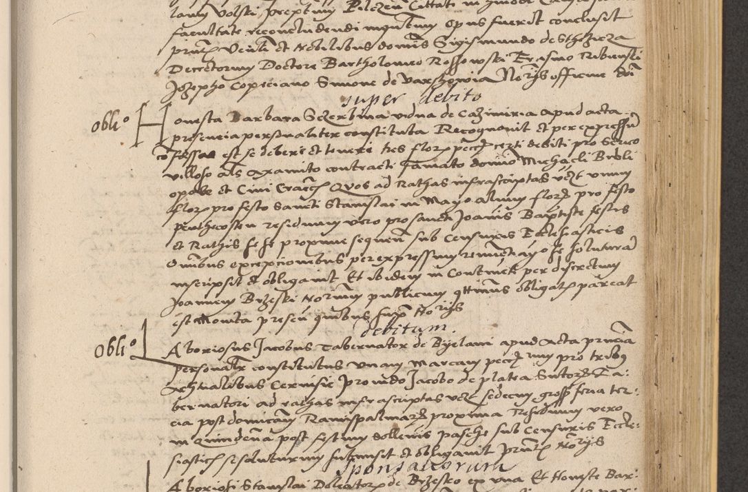 Zdjęcie nr 623 dla obiektu archiwalnego: Acta actorum coram reverendo patre domino Nicolao Bedlenski scholastico vicarioque in spiritualibus gernerali Cracoviensi ad annum Domini millesimum quingentesimum tricesimum septimum, cuius indicio est decima, pontificatus sanctissimi in Christo patris et domini nostri domini Pauli divina providencia papr tercii, anno tercio, feliciter continuantur