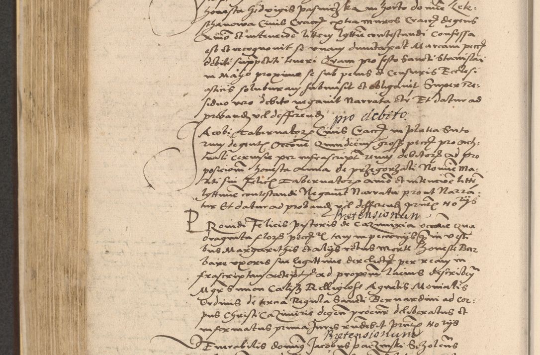Zdjęcie nr 624 dla obiektu archiwalnego: Acta actorum coram reverendo patre domino Nicolao Bedlenski scholastico vicarioque in spiritualibus gernerali Cracoviensi ad annum Domini millesimum quingentesimum tricesimum septimum, cuius indicio est decima, pontificatus sanctissimi in Christo patris et domini nostri domini Pauli divina providencia papr tercii, anno tercio, feliciter continuantur