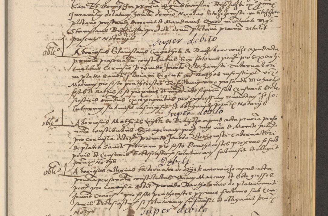 Zdjęcie nr 621 dla obiektu archiwalnego: Acta actorum coram reverendo patre domino Nicolao Bedlenski scholastico vicarioque in spiritualibus gernerali Cracoviensi ad annum Domini millesimum quingentesimum tricesimum septimum, cuius indicio est decima, pontificatus sanctissimi in Christo patris et domini nostri domini Pauli divina providencia papr tercii, anno tercio, feliciter continuantur
