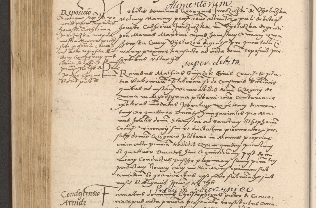 Zdjęcie nr 618 dla obiektu archiwalnego: Acta actorum coram reverendo patre domino Nicolao Bedlenski scholastico vicarioque in spiritualibus gernerali Cracoviensi ad annum Domini millesimum quingentesimum tricesimum septimum, cuius indicio est decima, pontificatus sanctissimi in Christo patris et domini nostri domini Pauli divina providencia papr tercii, anno tercio, feliciter continuantur