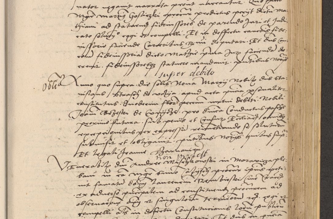 Zdjęcie nr 617 dla obiektu archiwalnego: Acta actorum coram reverendo patre domino Nicolao Bedlenski scholastico vicarioque in spiritualibus gernerali Cracoviensi ad annum Domini millesimum quingentesimum tricesimum septimum, cuius indicio est decima, pontificatus sanctissimi in Christo patris et domini nostri domini Pauli divina providencia papr tercii, anno tercio, feliciter continuantur