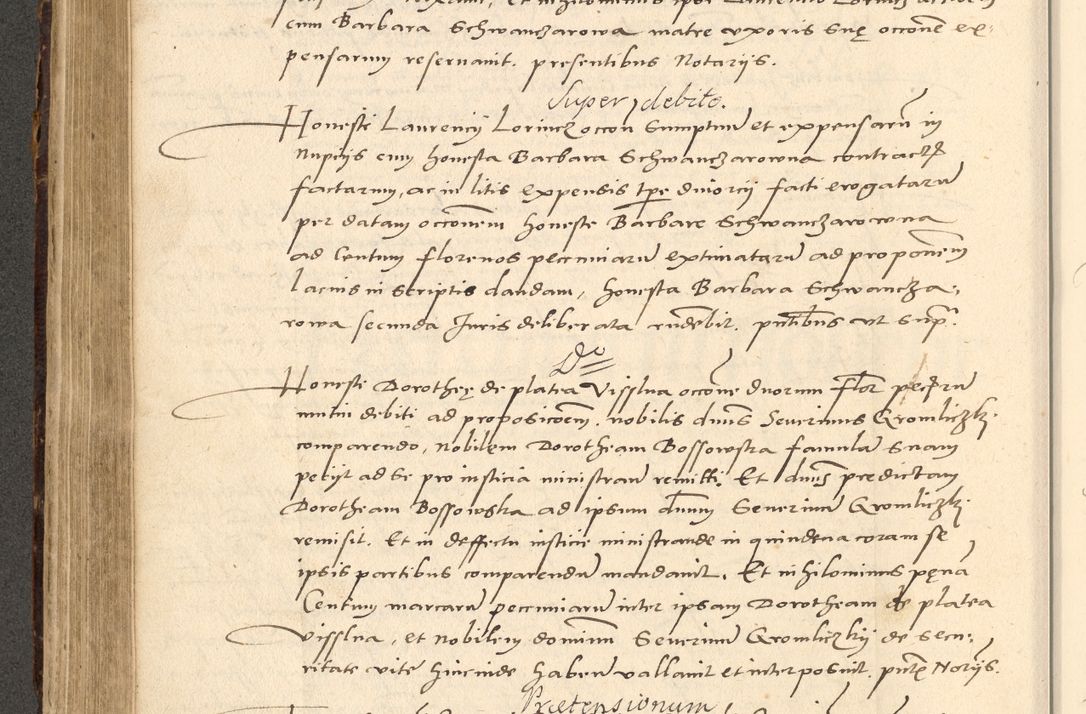 Zdjęcie nr 12 dla obiektu archiwalnego: Acta actorum causarum, sentenciarum et obligationum coram reverendo patre domino Paulo Crassowsky Varschoviensi et Omnium Sanctorum preposito, canonico vicarioque in spiritualibus ex commissione reverendissimi in Christo patris et domini domini Petri Dei gratia episcopi Cracoviensis ac officiali generali Cracoviensi ad annum Domini 1540, cuius indictio est 13, pontificatus sanctissimi in Christo patris et domini nostri domini Pauli divina providencia pape tercii anno sexto a die ac mense infrascriptis feliciter continuantur