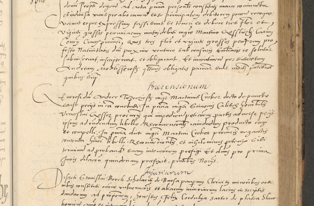 Zdjęcie nr 45 dla obiektu archiwalnego: Acta actorum causarum, sentenciarum et obligationum coram reverendo patre domino Paulo Crassowsky Varschoviensi et Omnium Sanctorum preposito, canonico vicarioque in spiritualibus ex commissione reverendissimi in Christo patris et domini domini Petri Dei gratia episcopi Cracoviensis ac officiali generali Cracoviensi ad annum Domini 1540, cuius indictio est 13, pontificatus sanctissimi in Christo patris et domini nostri domini Pauli divina providencia pape tercii anno sexto a die ac mense infrascriptis feliciter continuantur