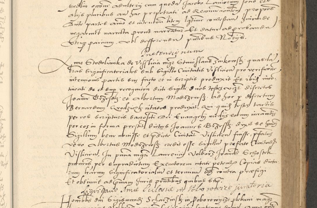 Zdjęcie nr 52 dla obiektu archiwalnego: Acta actorum causarum, sentenciarum et obligationum coram reverendo patre domino Paulo Crassowsky Varschoviensi et Omnium Sanctorum preposito, canonico vicarioque in spiritualibus ex commissione reverendissimi in Christo patris et domini domini Petri Dei gratia episcopi Cracoviensis ac officiali generali Cracoviensi ad annum Domini 1540, cuius indictio est 13, pontificatus sanctissimi in Christo patris et domini nostri domini Pauli divina providencia pape tercii anno sexto a die ac mense infrascriptis feliciter continuantur