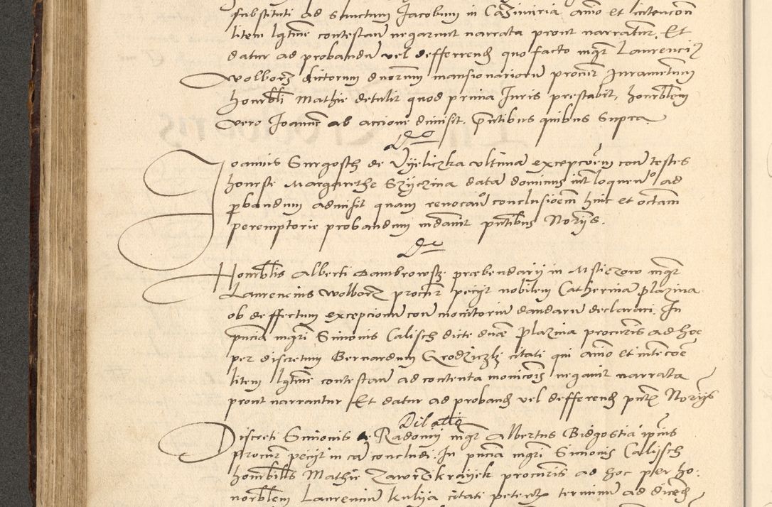 Zdjęcie nr 55 dla obiektu archiwalnego: Acta actorum causarum, sentenciarum et obligationum coram reverendo patre domino Paulo Crassowsky Varschoviensi et Omnium Sanctorum preposito, canonico vicarioque in spiritualibus ex commissione reverendissimi in Christo patris et domini domini Petri Dei gratia episcopi Cracoviensis ac officiali generali Cracoviensi ad annum Domini 1540, cuius indictio est 13, pontificatus sanctissimi in Christo patris et domini nostri domini Pauli divina providencia pape tercii anno sexto a die ac mense infrascriptis feliciter continuantur