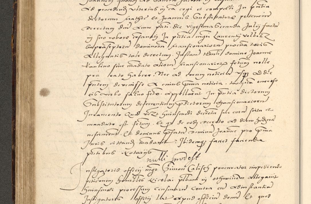 Zdjęcie nr 61 dla obiektu archiwalnego: Acta actorum causarum, sentenciarum et obligationum coram reverendo patre domino Paulo Crassowsky Varschoviensi et Omnium Sanctorum preposito, canonico vicarioque in spiritualibus ex commissione reverendissimi in Christo patris et domini domini Petri Dei gratia episcopi Cracoviensis ac officiali generali Cracoviensi ad annum Domini 1540, cuius indictio est 13, pontificatus sanctissimi in Christo patris et domini nostri domini Pauli divina providencia pape tercii anno sexto a die ac mense infrascriptis feliciter continuantur