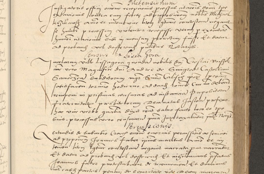 Zdjęcie nr 67 dla obiektu archiwalnego: Acta actorum causarum, sentenciarum et obligationum coram reverendo patre domino Paulo Crassowsky Varschoviensi et Omnium Sanctorum preposito, canonico vicarioque in spiritualibus ex commissione reverendissimi in Christo patris et domini domini Petri Dei gratia episcopi Cracoviensis ac officiali generali Cracoviensi ad annum Domini 1540, cuius indictio est 13, pontificatus sanctissimi in Christo patris et domini nostri domini Pauli divina providencia pape tercii anno sexto a die ac mense infrascriptis feliciter continuantur