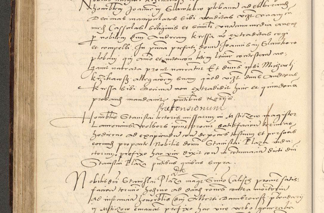 Zdjęcie nr 72 dla obiektu archiwalnego: Acta actorum causarum, sentenciarum et obligationum coram reverendo patre domino Paulo Crassowsky Varschoviensi et Omnium Sanctorum preposito, canonico vicarioque in spiritualibus ex commissione reverendissimi in Christo patris et domini domini Petri Dei gratia episcopi Cracoviensis ac officiali generali Cracoviensi ad annum Domini 1540, cuius indictio est 13, pontificatus sanctissimi in Christo patris et domini nostri domini Pauli divina providencia pape tercii anno sexto a die ac mense infrascriptis feliciter continuantur