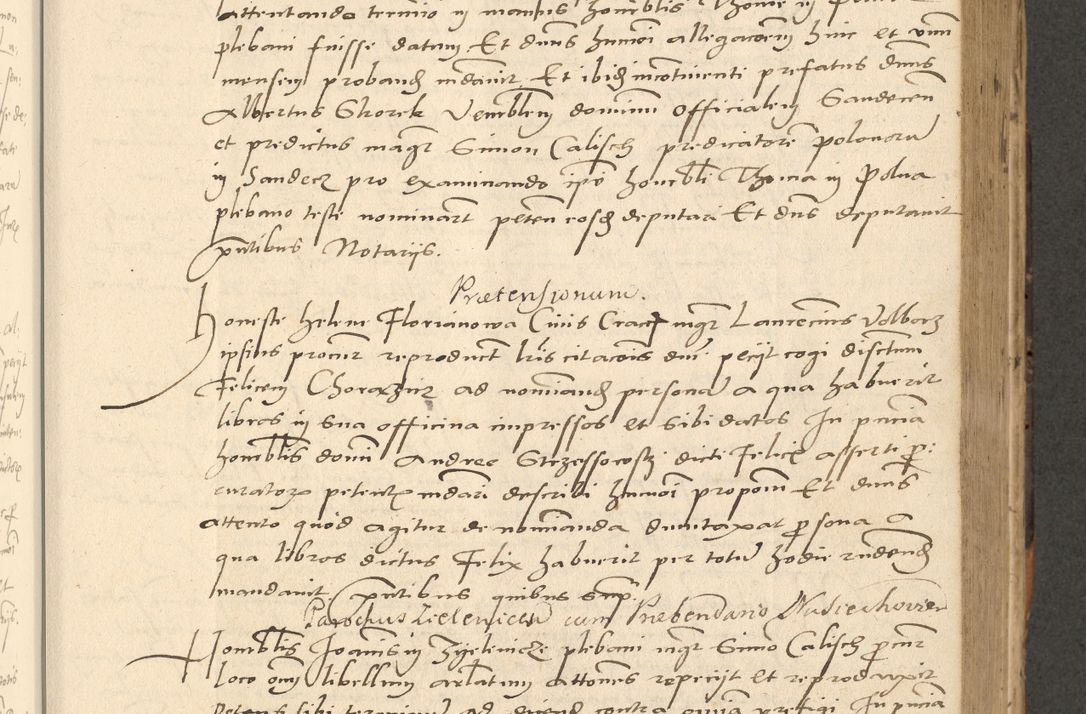 Zdjęcie nr 69 dla obiektu archiwalnego: Acta actorum causarum, sentenciarum et obligationum coram reverendo patre domino Paulo Crassowsky Varschoviensi et Omnium Sanctorum preposito, canonico vicarioque in spiritualibus ex commissione reverendissimi in Christo patris et domini domini Petri Dei gratia episcopi Cracoviensis ac officiali generali Cracoviensi ad annum Domini 1540, cuius indictio est 13, pontificatus sanctissimi in Christo patris et domini nostri domini Pauli divina providencia pape tercii anno sexto a die ac mense infrascriptis feliciter continuantur